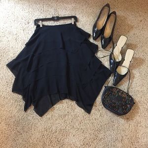 McClintock Collection, Black tiered Skirt!